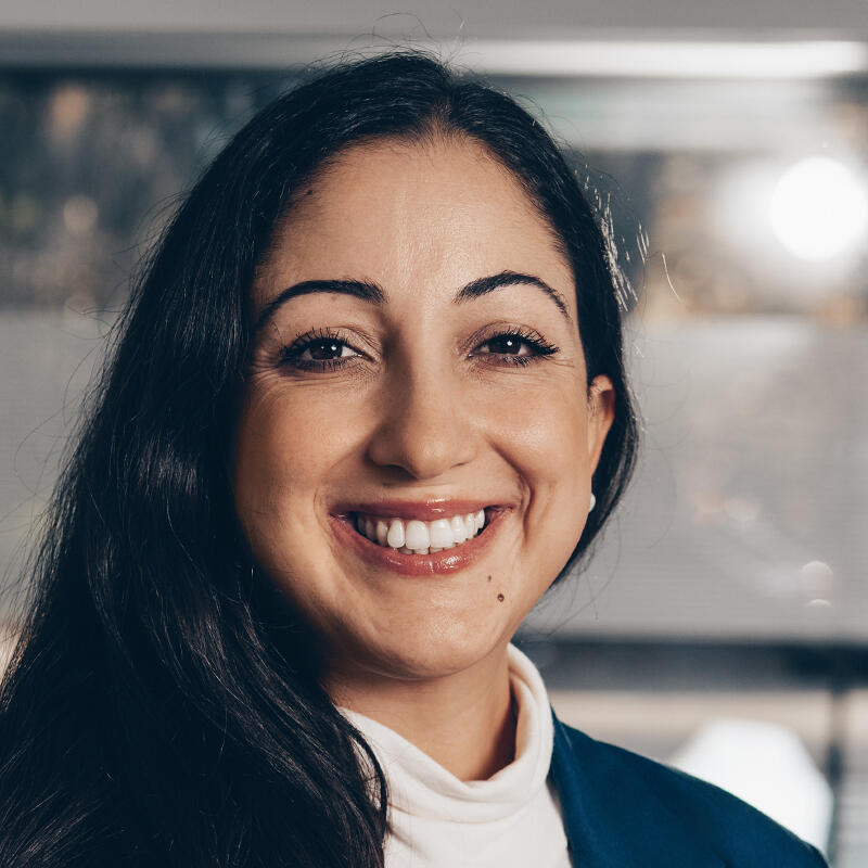 Melike Kizil-Kreisel Portrait Webseite