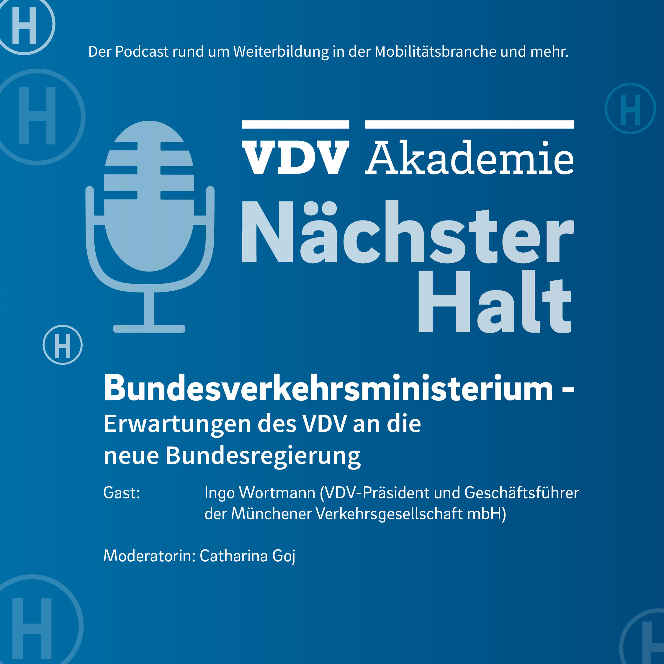 Cover der Folge 120 - Bundesverkehrsminiterium - Erwartungen des VDV an die neue Bundesregierung
