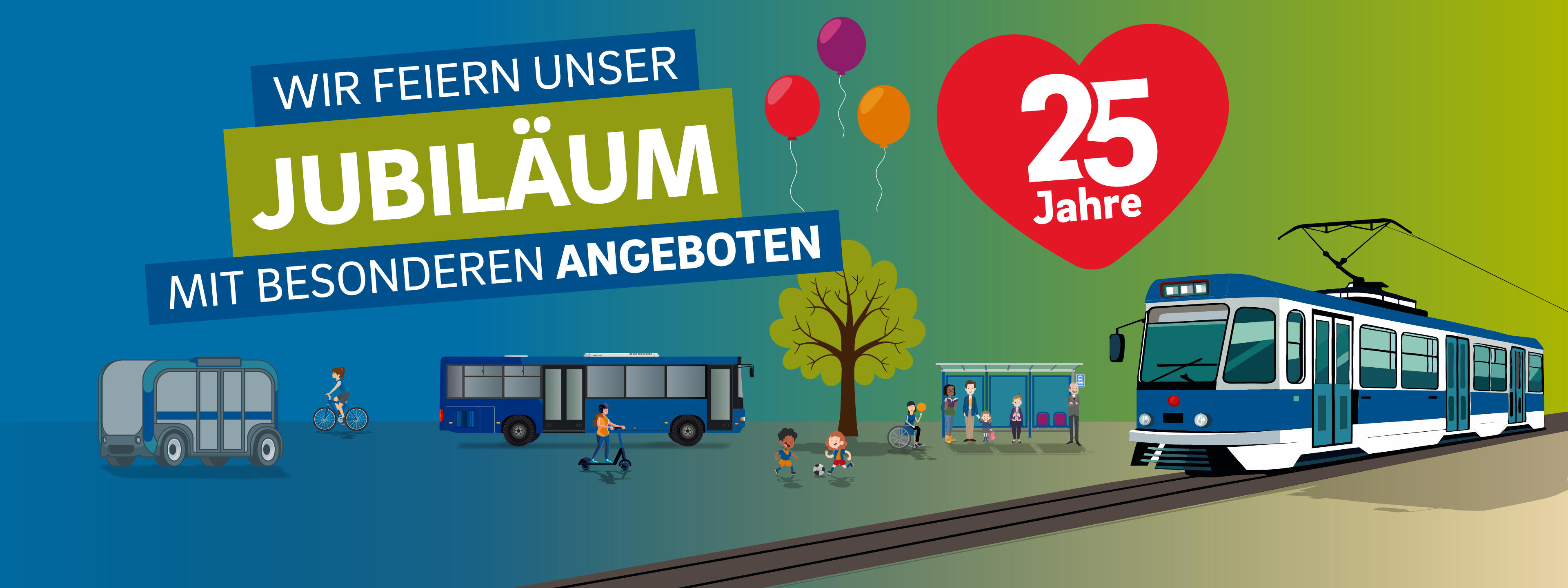 Illustration zur 25-Jahresfeier der VDV-Akademie