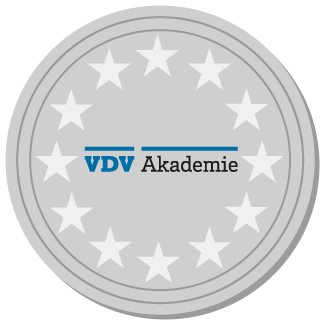 Kompetenzsiegel Fahrschulzertifizierung der VDV Akademie