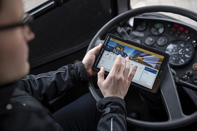 MEGGIE - Mobiles Endgerät für geschäftliche Informationen und Entertainment bietet einen schnellen und personalisierten Zugang zu Informationen, Foto: ©2019 Felix Abraham
