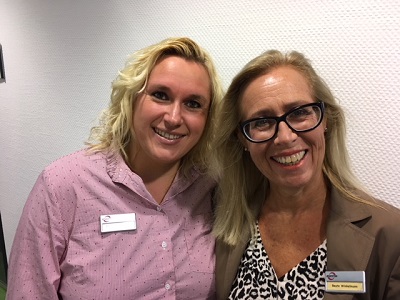 Regina Pelger und Beate Winkelmann initiierten das Sprachtraining bei der Bogestra AG